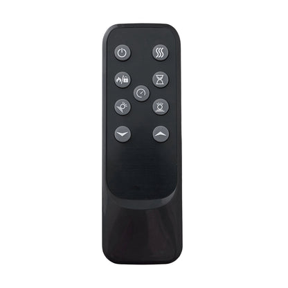 Freestanding Electric Fireplace Heater with Remote Control