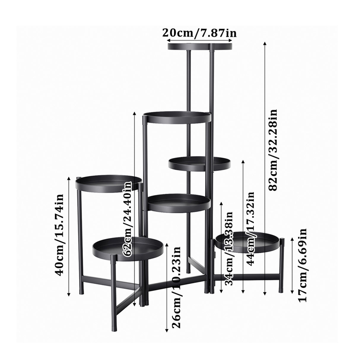 7-Tier Plant Stand
