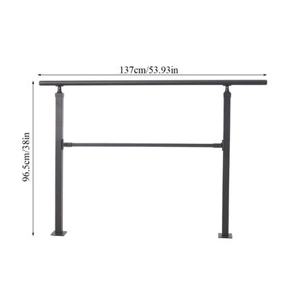 Outdoor Carbon Steel Step Handrail Railing Kit