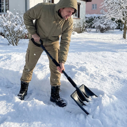Portable Snow Shovel with D-shape Handle