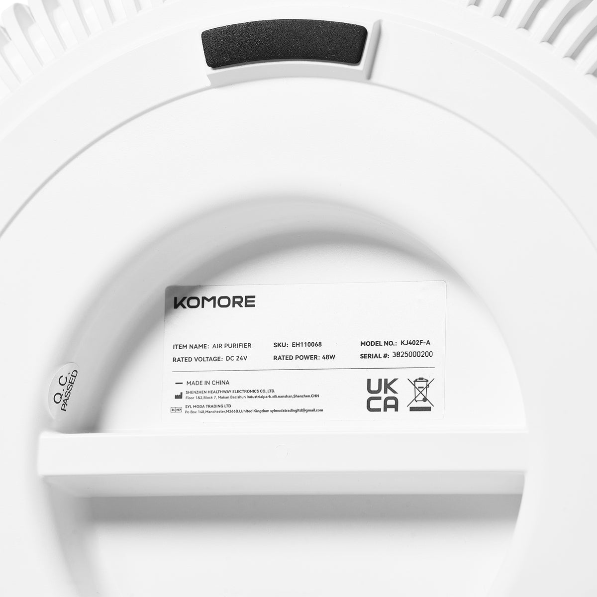 Air Purifier 468m³/h CADR with Sleep Mode