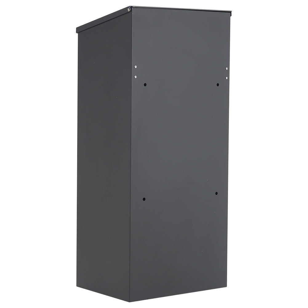 90cm Lockable Galvanised Steel Outdoor Parcel Drop Box