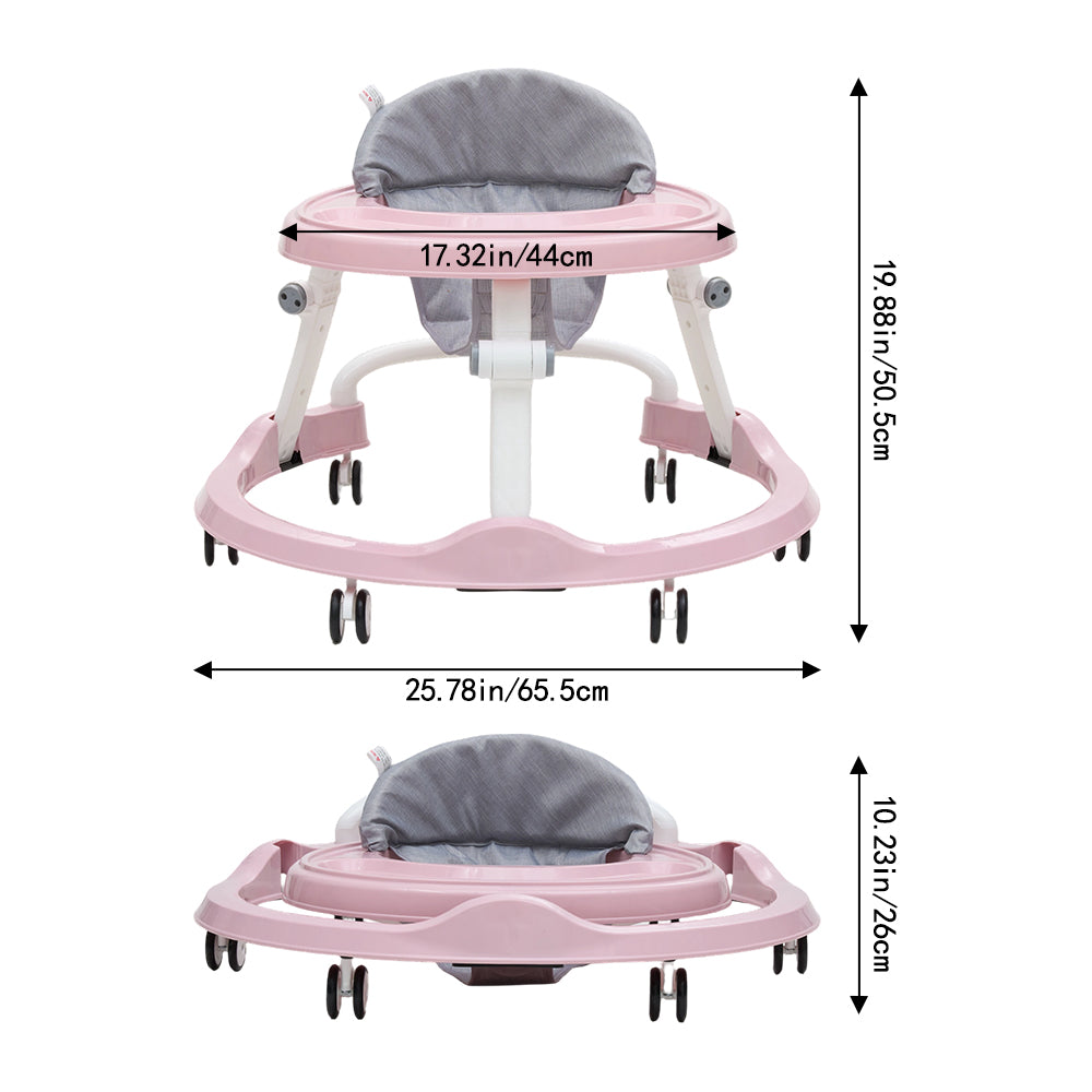 Foldable & Adjustable Baby Walker