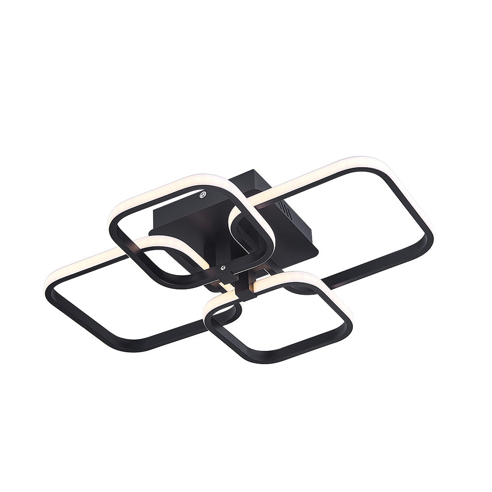 Contemporary LED Energy-efficient Semi Flush Ceiling Light