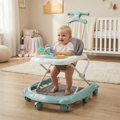 Foldable & Adjustable Baby Walker