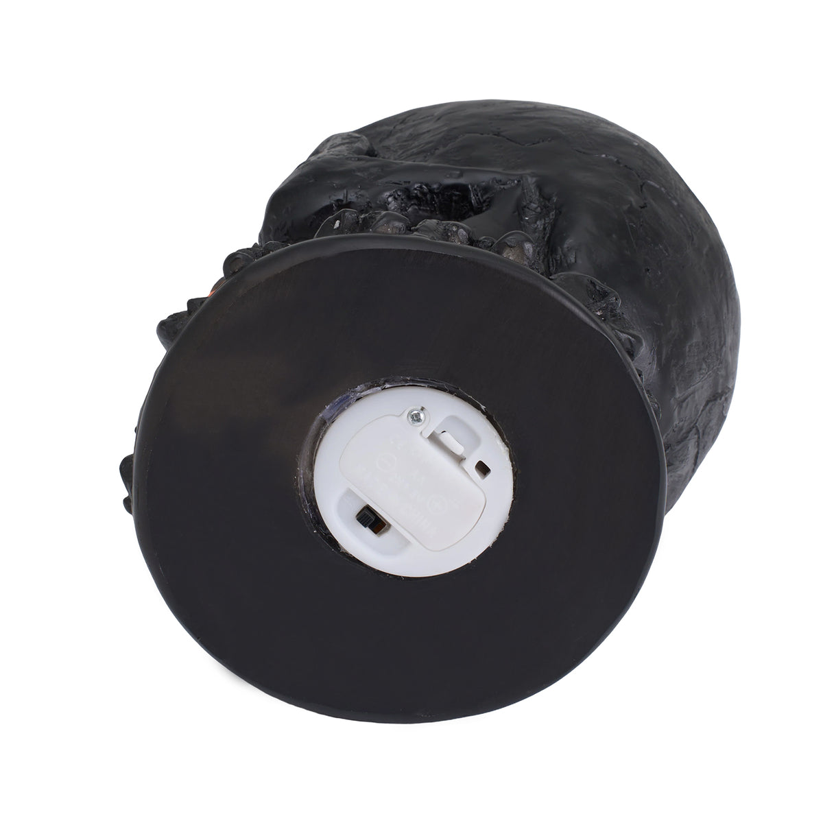 Battery-Operated Halloween Lava Skull Flame Light