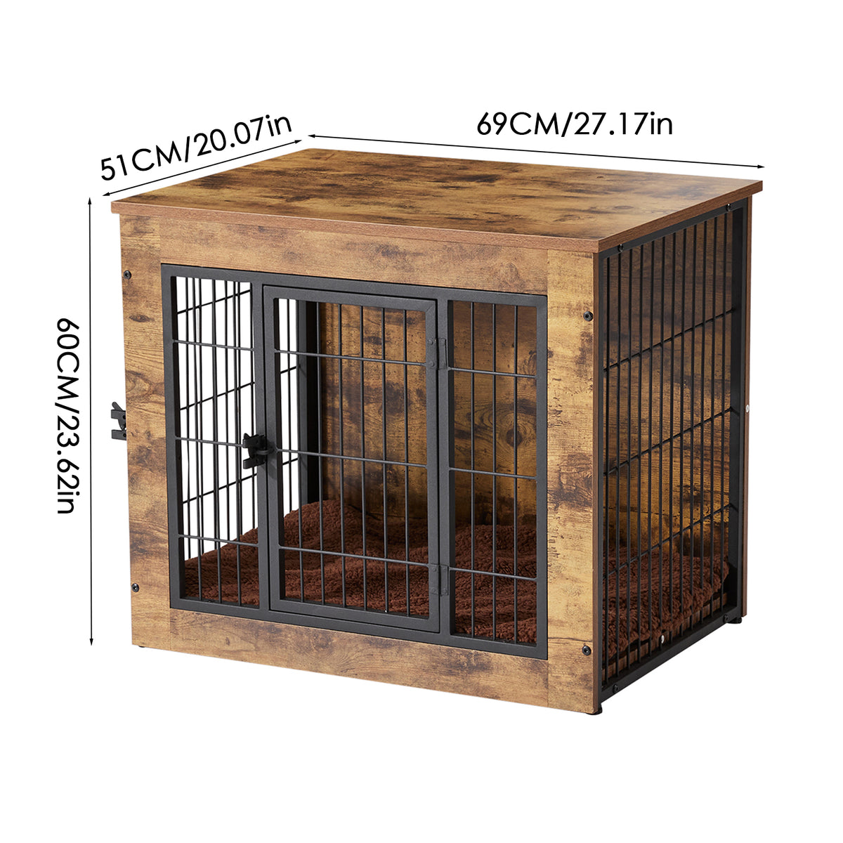 Farmhouse Style Dog Crate