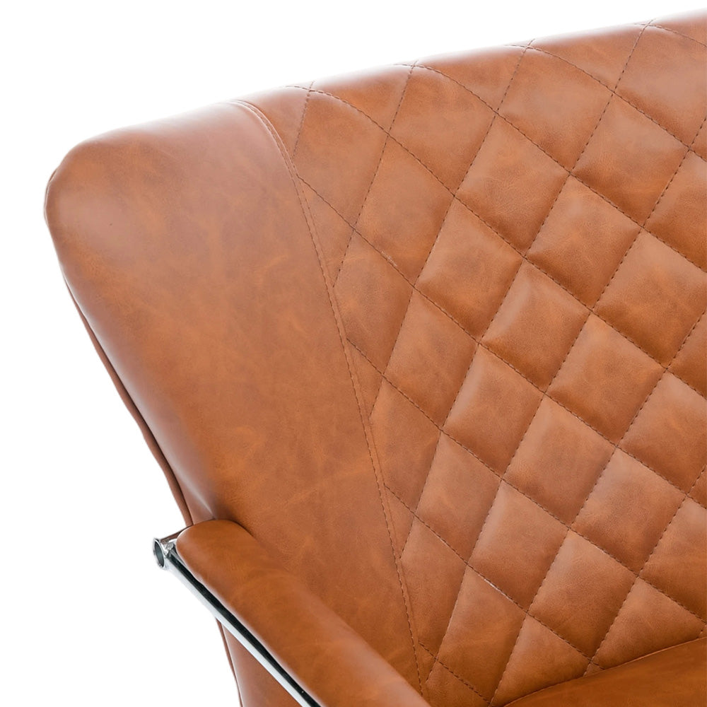 Height-Adjustable Swivel Office Chair