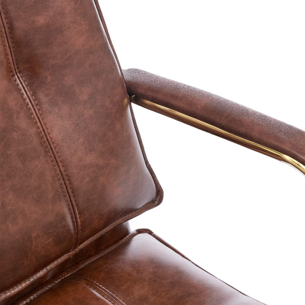PU Leather Upholstered Office Chair