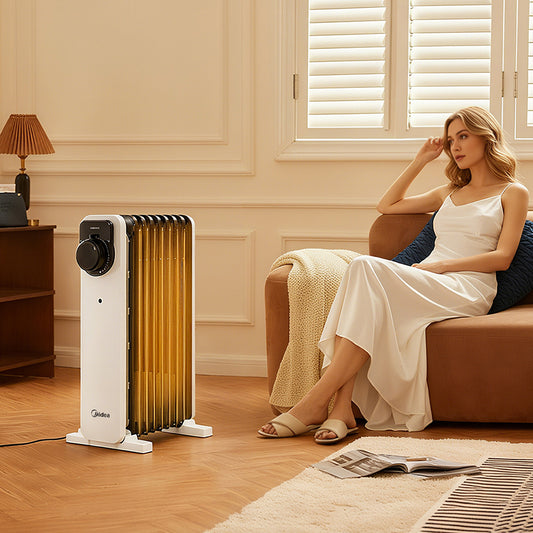 2300W 11-Fin Oil Filled Radiator Electric Heater