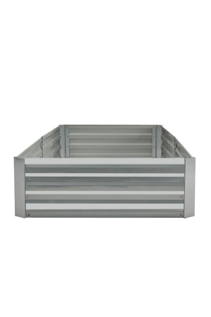 Outdoor Rectangular Metal Raised Garden Bed