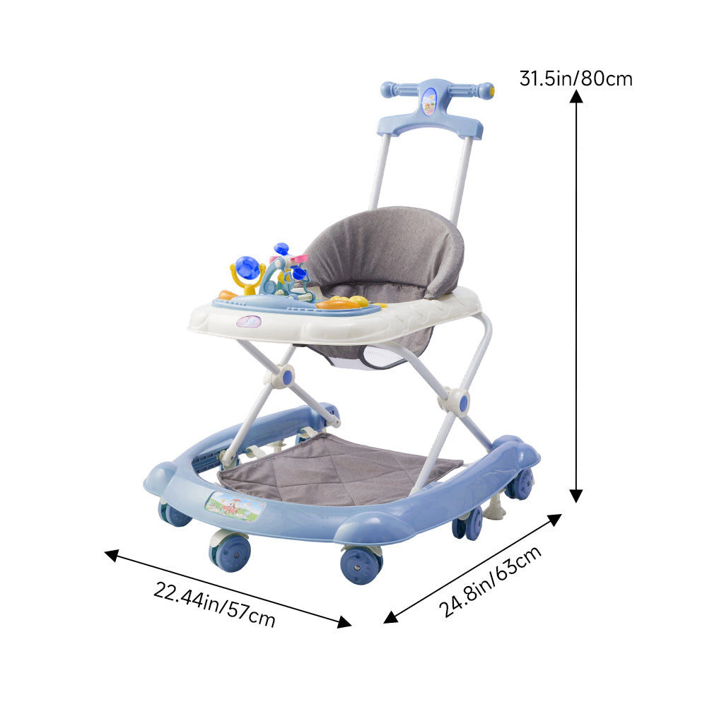 Foldable & Adjustable Baby Walker