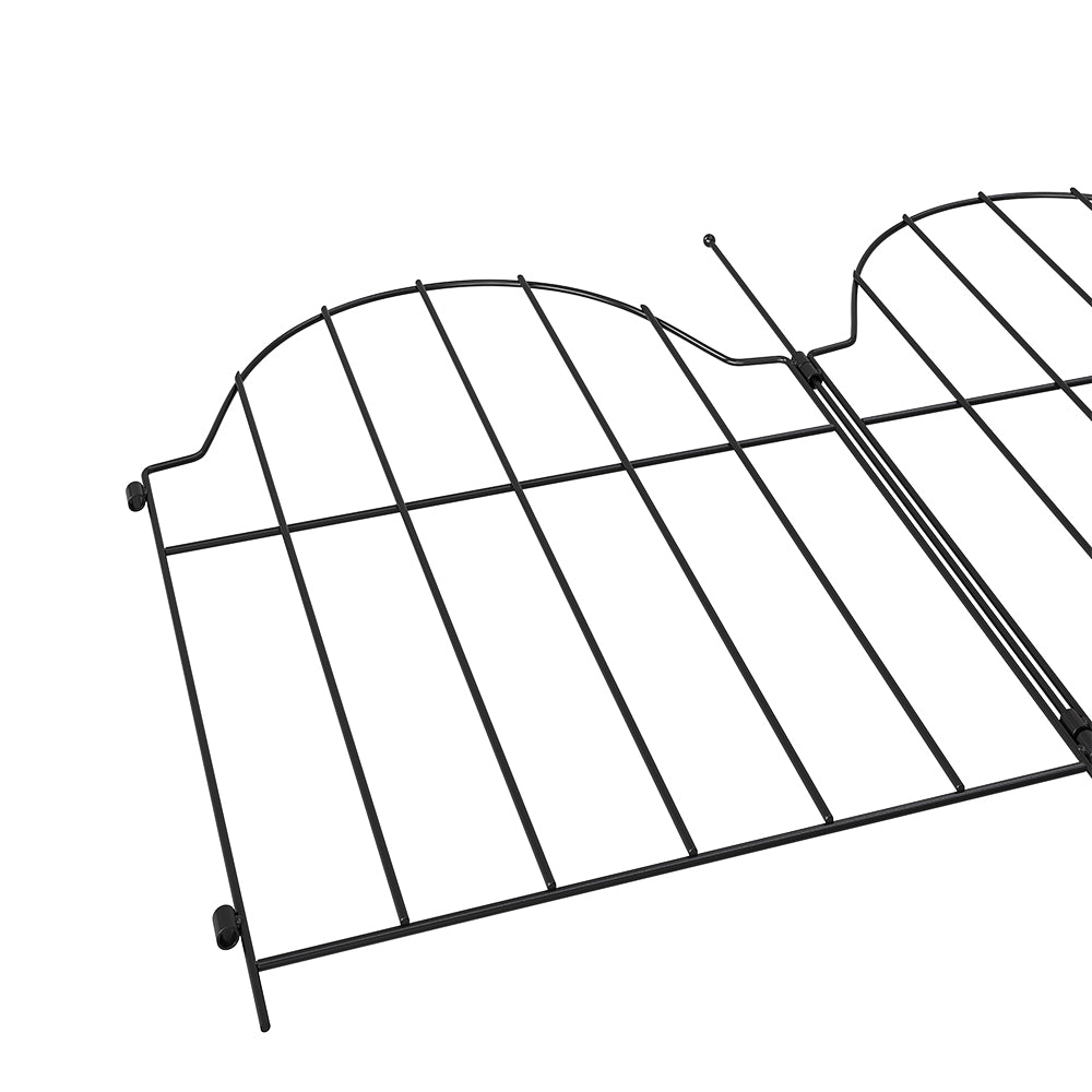 10Pcs Metal Garden Fences