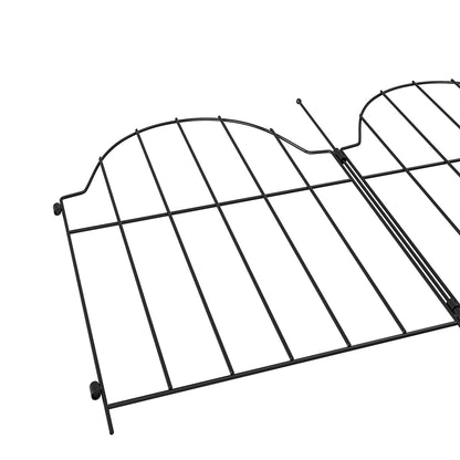 10Pcs Metal Garden Fences