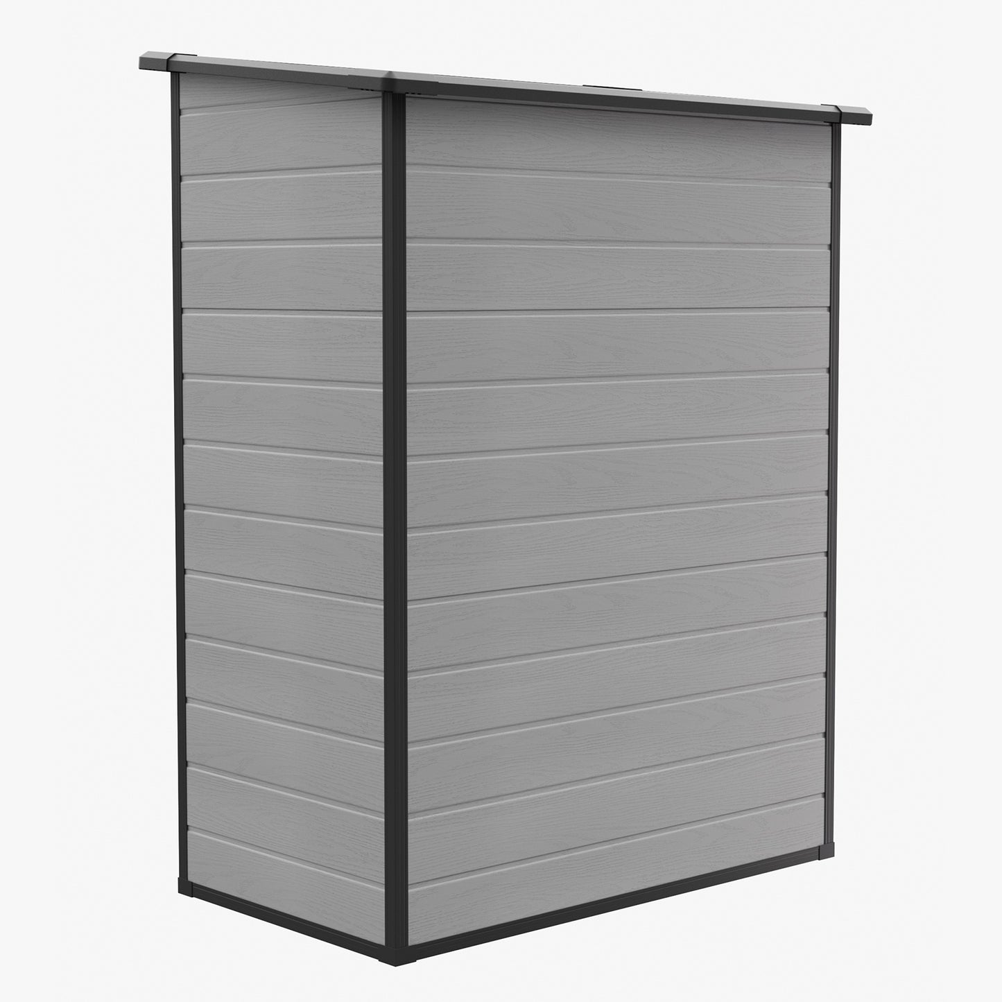 5x3FT Plastic Garden Storage Shed with Lockable Door