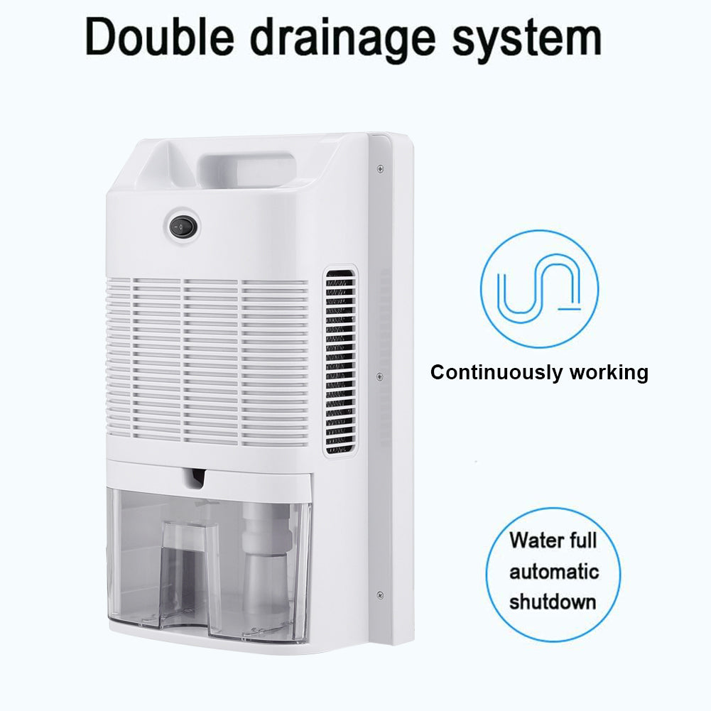 Silenced Remote Control Dehumidifier with Drain Hose