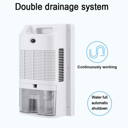 Silenced Remote Control Dehumidifier with Drain Hose