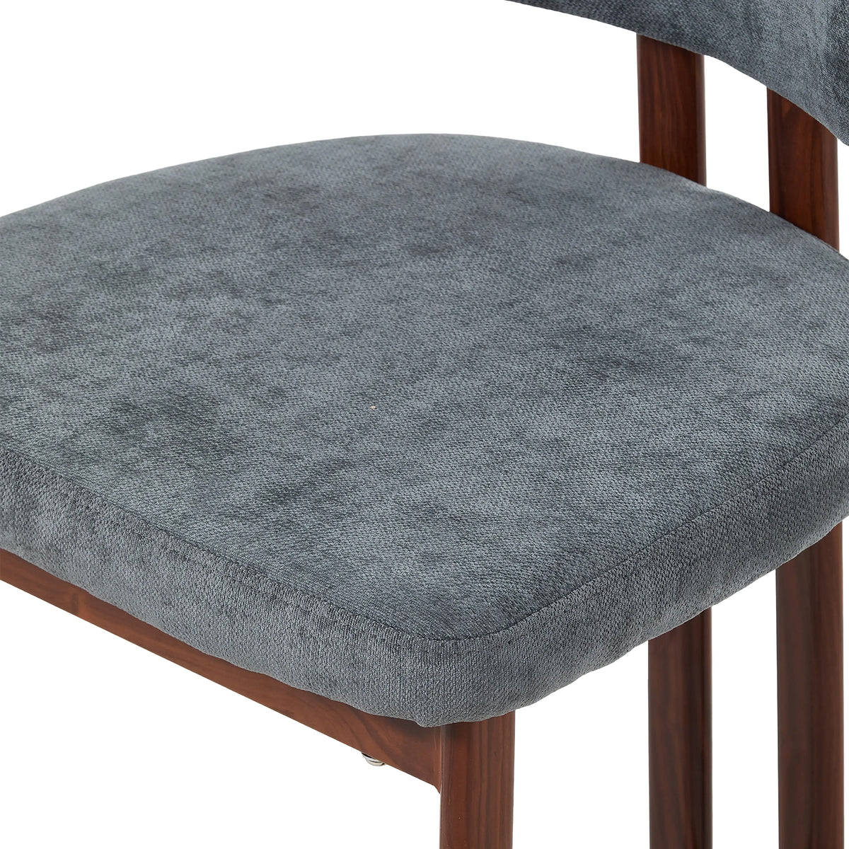 Set of 2 Upholstered Bar Stools