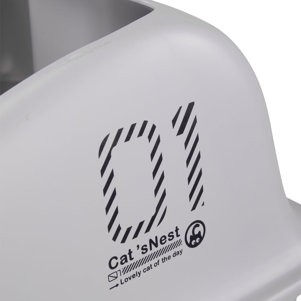 Large Stainless Steel Cat Litter Box