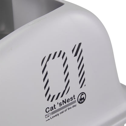Large Stainless Steel Cat Litter Box