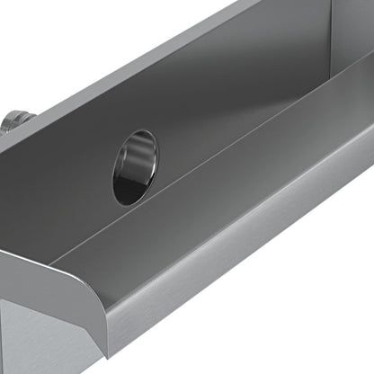 13cm D Back Entry Stainless Steel Water Blade
