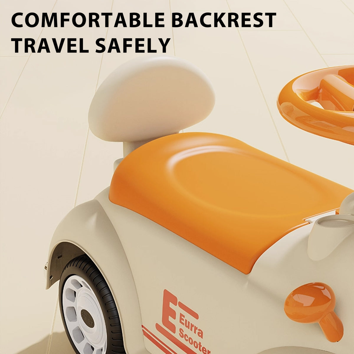 Foot-to-Floor Ride-On Car for Kids