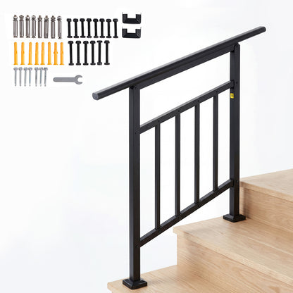 Adjustable Galvanised Steel Stair Handrail