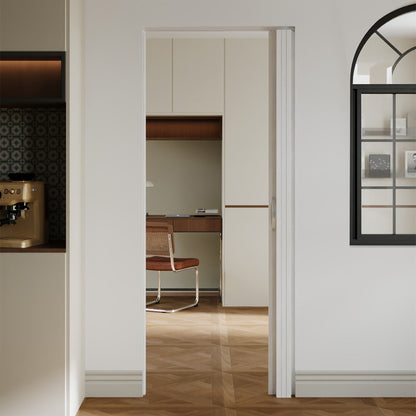 Magnetic Sliding PVC Concertina Folding Door