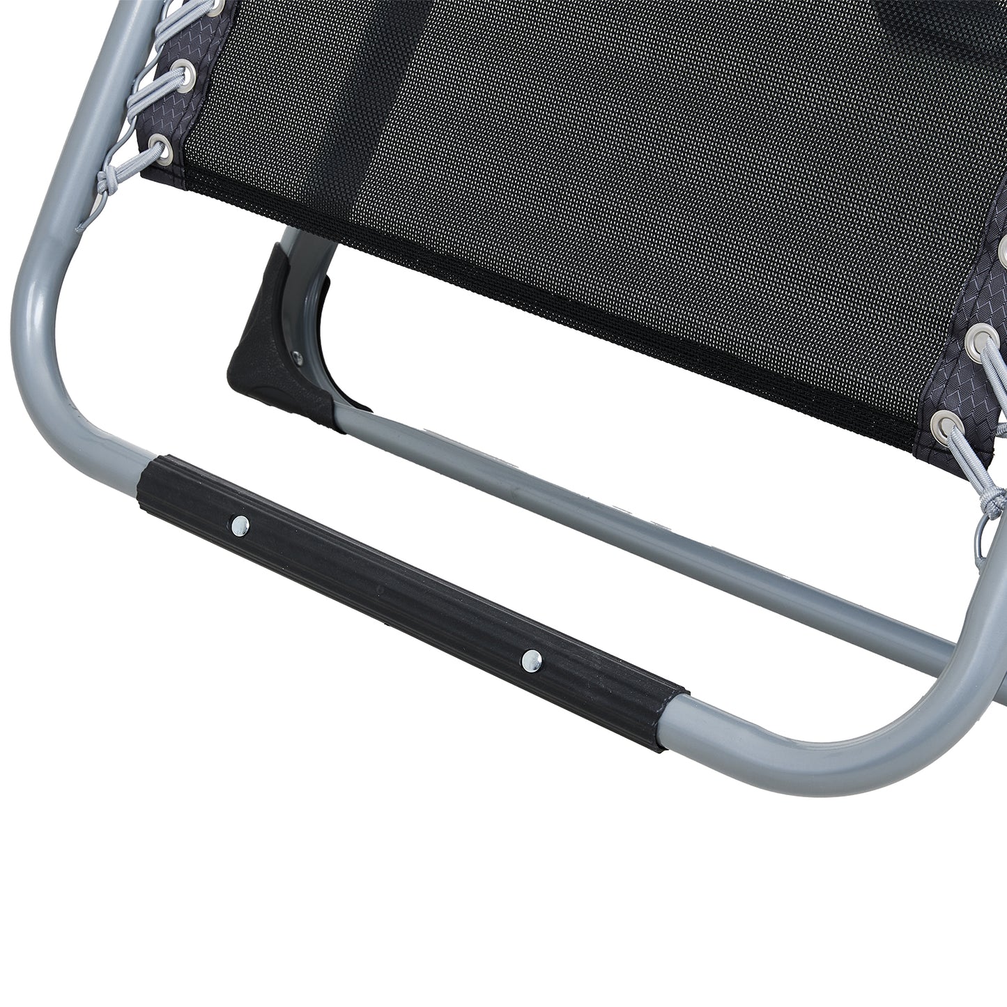 Zero Gravity Foldable Lounge Chair with Headrest & Cup Holder