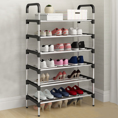 6 Tiers Shoe Rack Organizer Stackable Space Saving Shoe Shelf