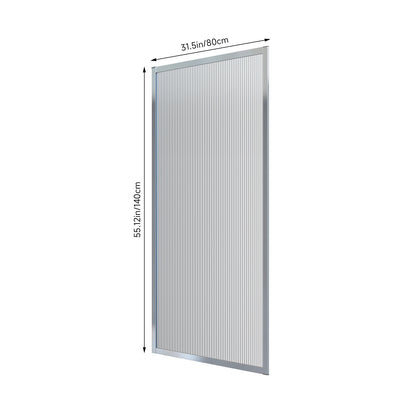 Fixed Framed Over Bath Shower Screen