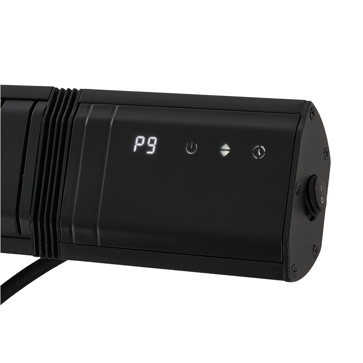 2000W Wall-Mounted Infrared Patio Heater with 9 Temperature Settings & 24H Timer