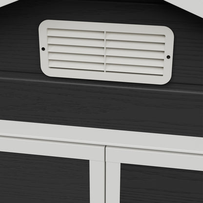 6x8 FT Outdoor Garden Plastic Storage Shed