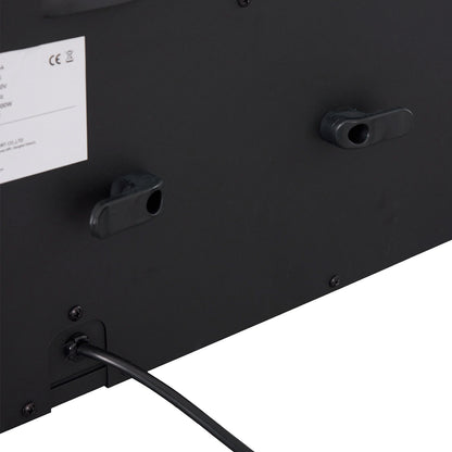 Freestanding Electric Fireplace Heater with Remote Control