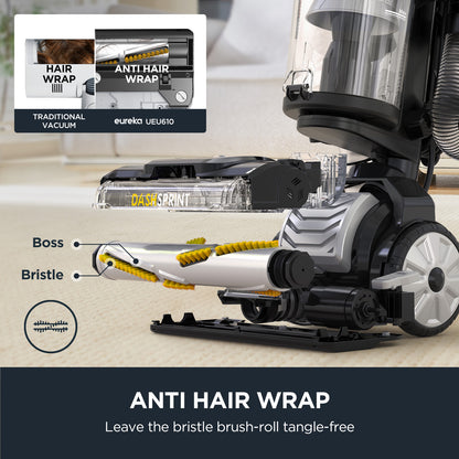 700W Upright Vacuum Cleaner with 2.2L Dust Cup