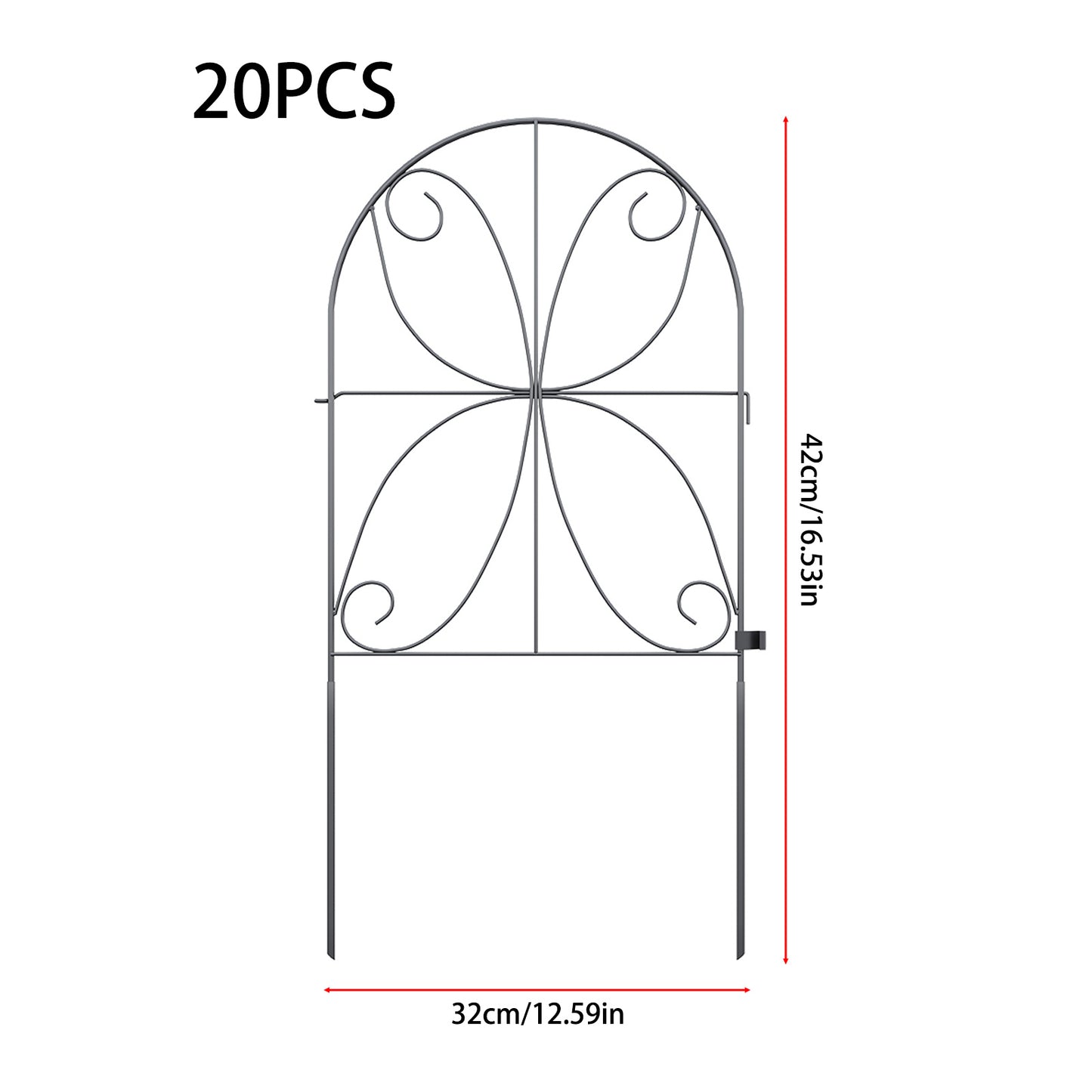 10/20Pcs Decorative Garden Fence Panels