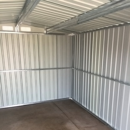 10x8 FT Large Metal Garden Tool Storage Shed