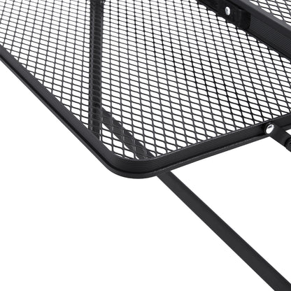 Outdoor Portable Height-Adjustable Folding Camping Table