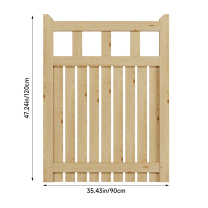 Outdoor Wooden Garden Gate Fence Door