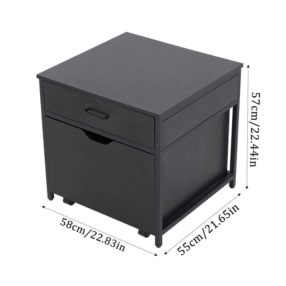 Mini Fridge Stand with Storage