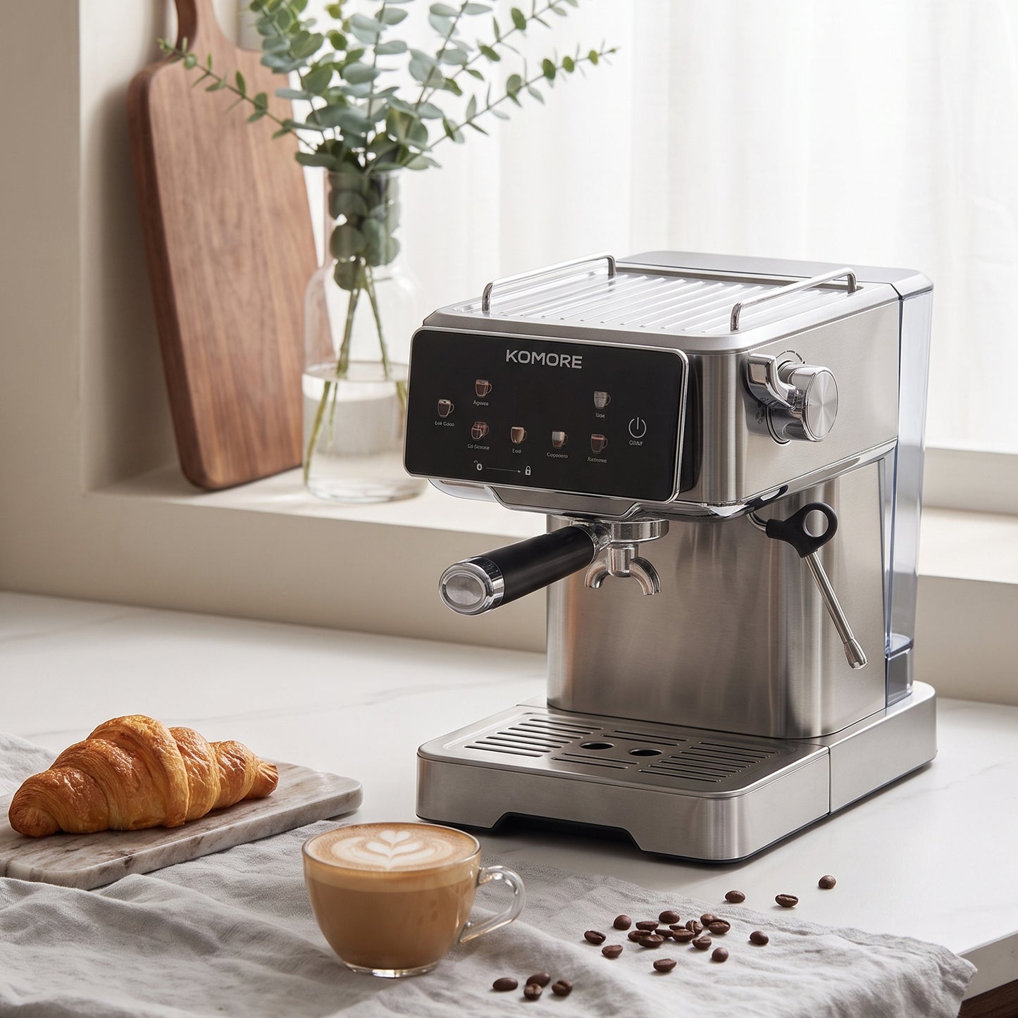 Espresso Machine with Milk Frother