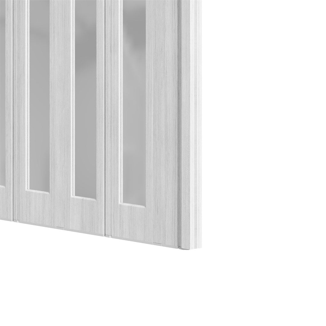 Magnetic Sliding PVC Concertina Folding Door