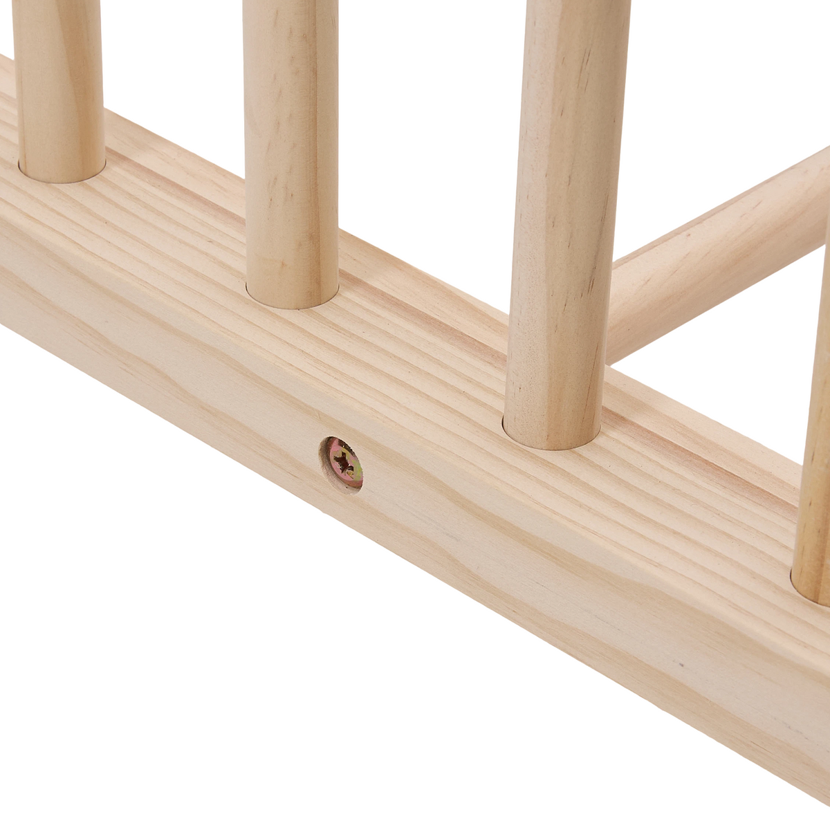 7 Slots Wooden Canvas Art Storage Rack with Castors