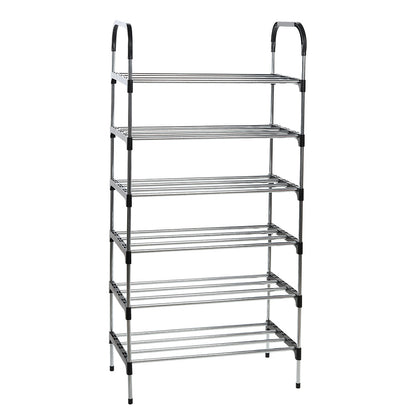 6 Tiers Shoe Rack Organizer Stackable Space Saving Shoe Shelf