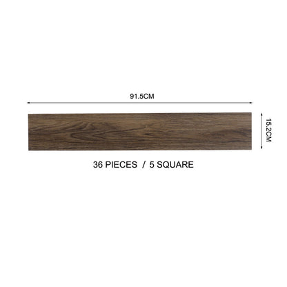 PVC Wooden Self-adhesive Laminate Flooring Planks