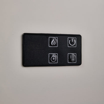 Wall Mounted Electric Fireplace with Remote Control