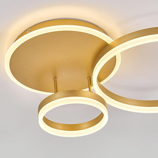 Classic Golden Loops Energy Efficient LED Ceiling Light