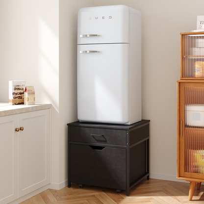 Mini Fridge Stand with Storage