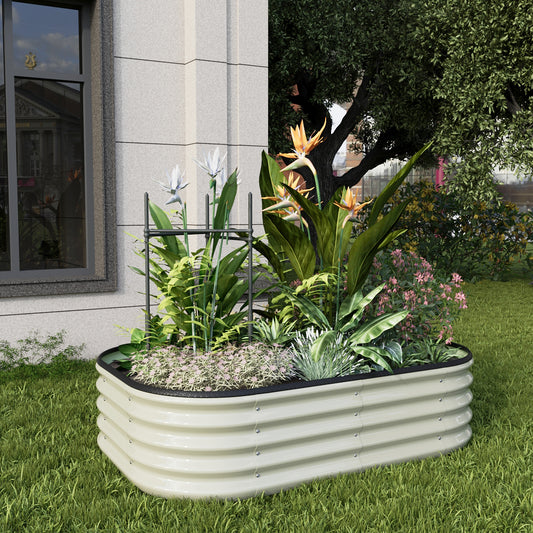 Galvanized Steel Raised Garden Bed