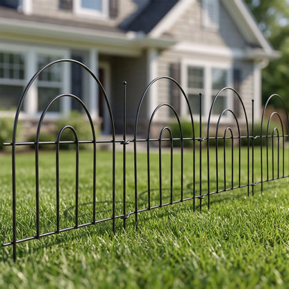 10Pcs Decorative Metal Garden Fences